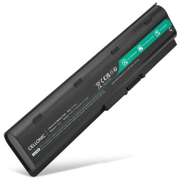Battery for HP Envy 17-1000, 17-2200, Pavilion g6, g7, HP 650, G62, Dv7, Dv6, Dv3, Compaq Presario CQ56, CQ57, CQ58, HP MU06 10.8V 4400mAh from CELLONIC