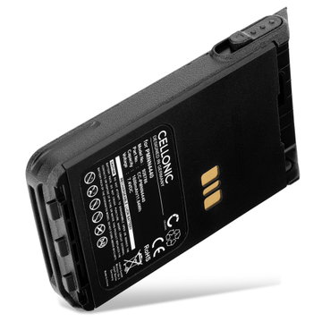 Battery for Motorola DP3441E, DP3441, DP3661E, XiR E8600, E8608, E8628i, PMNN4440AR, PMNN4440 7.4V 1600mAh Li Ion from CELLONIC