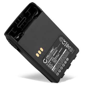 Battery for Motorola GP344, GP388, GP688, GP644, GP329, GP328 Plus, EX560 XLS, JMNN4023 7.4V 1800mAh Li Ion from CELLONIC