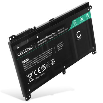 Battery for HP Stream 14, Probook X360 11 G1 / G2, Pavilion x360 11, HP ON03XL 11.55V 3400mAh from CELLONIC