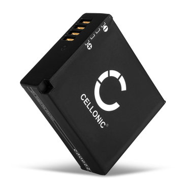 Battery for Panasonic Lumix DMC-LX100, DC-GX9, DMC-GX80, DMC-GF6, DMC-GX7, DMC-TZ80, DMW-BLG10 980mAh from CELLONIC