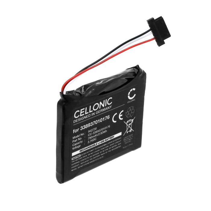Battery for Pioneer AVIC-F, AVIC-U, AVIC-F320BT / F310BT / F220 / F3210BT, AVIC-U220 790mAh / 2.92Wh from CELLONIC