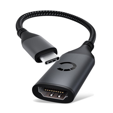 USB C Cable for TV, Camera, DVD / Blu-ray Player, Gaming Console & Co. - HDMI > micro HDMI TV, DVD, Blu-Ray, Camera, Monitor - 15cm USB C to HDMI Standard (Type A) Lead