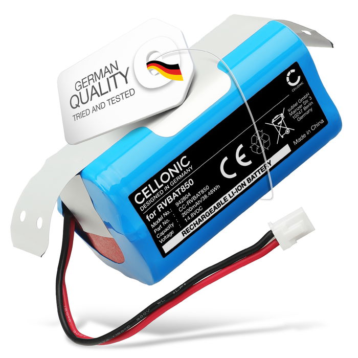 Battery for Shark ION Robot Vacuum R71, R72, R75, R76, R85 2600mAh from CELLONIC