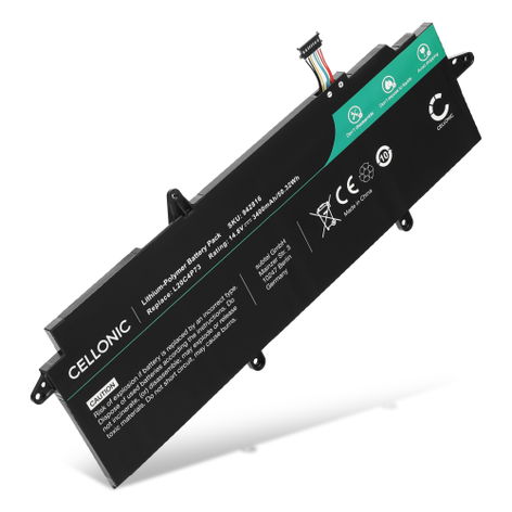 Battery for Lenovo ThinkPad X13 Gen 3, L20D4P73, L20M4P73, 5B10W51818 14.8V 3400mAh from CELLONIC