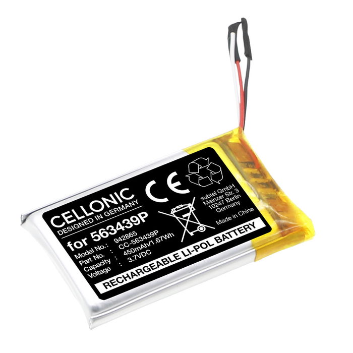 Battery for Microsoft Surface Headphones 2 450mAh from CELLONIC