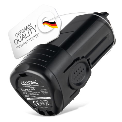 Battery for Black & Decker BDCDMT112; EGBL108; EGBL108KB; GKC108 LB12 (2000mAh, 12V) from CELLONIC
