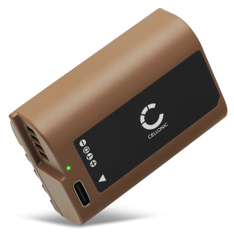 Battery for Panasonic Lumix GH5, G9, GH5S, DC-G9 II; DC-S5IIX DMW-BLK22 (2400mAh, 7.2V) from CELLONIC