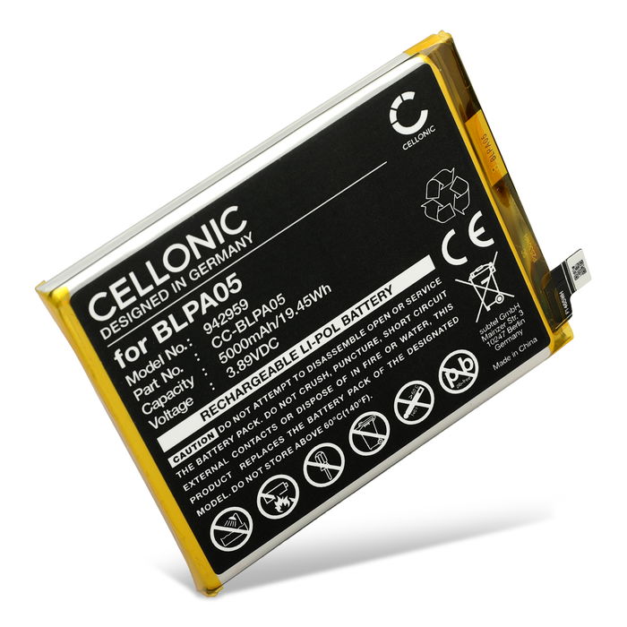 Battery BLPA05 for Oppo Reno10 5G, CPH2531 - 5000mAh from CELLONIC