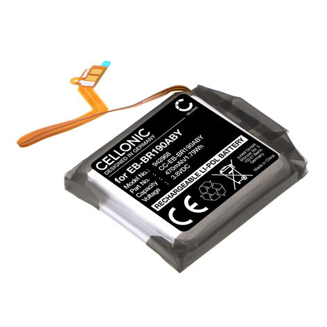 Battery for Samsung Galaxy Buds 1 Pro EB-BR190ABY (470mAh, 3.8V) from CELLONIC
