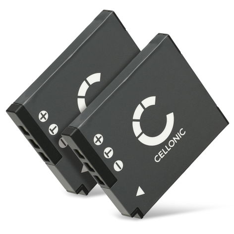 2x Battery for Fuji Instax mini99 NP-70S (600mAh, 3.7V) from CELLONIC