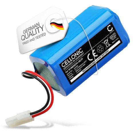 Battery for Xiaomi Mi Robot Vacuum Mop Essential; Mijia G1 Xiaomi Robot Vacuum E12, Mijia G1 (3000mAh, 14.8V) from CELLONIC