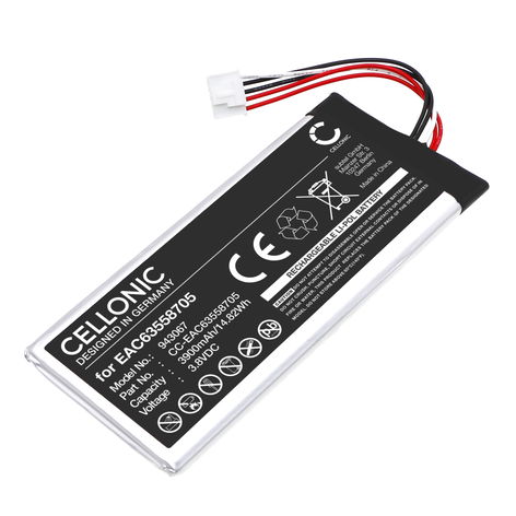 Battery for LG XBOOM Go, Go DXG5Q EAC63558705 (3900mAh, 3.85V) from CELLONIC