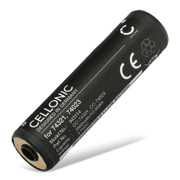 Battery for Streamlight Jr LED, ProTac HL USB, Strion (2020), Strion DS HL, Strion DS HPL, Strion HPL, Strion LED 3500mAh from CELLONIC