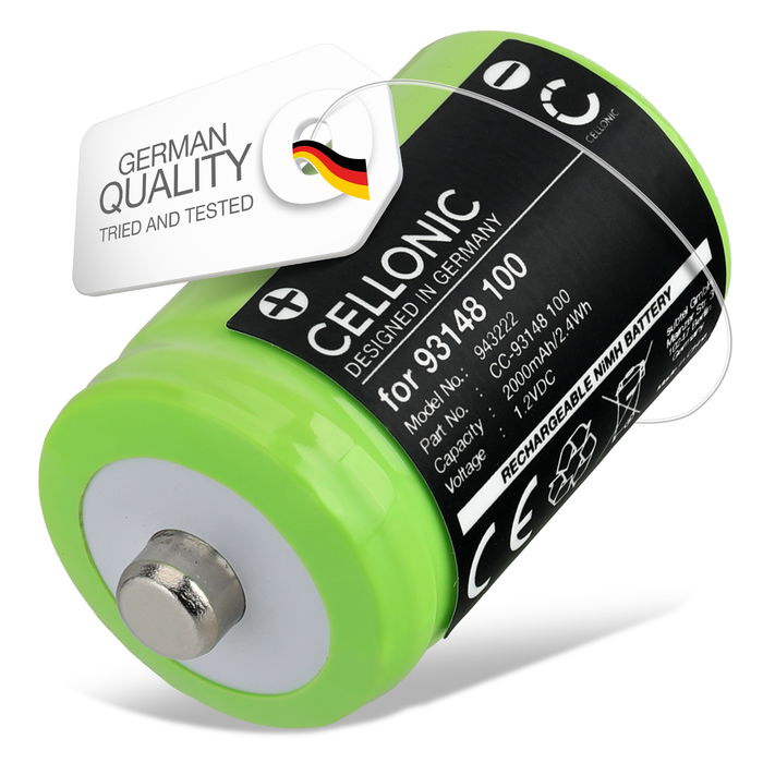 Battery for Wahl 7060, 9020, 9326, 9816, 9916, 9918, 9920, 9925, 9940 2000mAh from CELLONIC