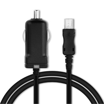 12V / 24V Socket to Mini USB Sat Nav Car Charger for Navigon (mini USB) GPS Lighter Adapter w/ 1.1m Charging Cable