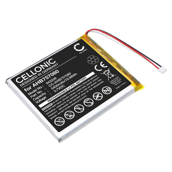 Battery for HelloBaby HB6588 5400mAh from CELLONIC