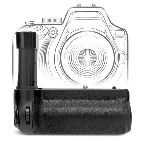 MB-N14 Battery Grip for Nikon Z6 III – Vertical Portrait Grip for EN-EL15,EN-EL15a,EN-EL15b,EN-EL15c Batteries from CELLONIC