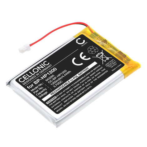 Battery for Sony MDR-DS7000; MDR-RF7000; MDR-RF7100 BP-HP1200 (1200mAh, 3.7V) from CELLONIC