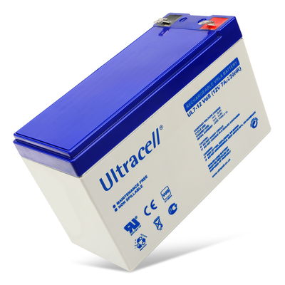 Lead-Acid Battery (PbCaSn, 12V, 24Wh, 7000mAh, UL7-12) for UPS, Backup, Security and Lighting Systems from Ultracell