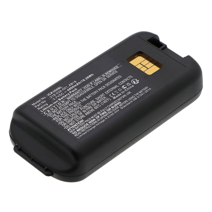 Battery for Honeywell CK3X, CK3, CK3R, CK3A, CK3B, CK3C, CK3N, CK3N1, CK3C1 3.7V 4400mAh from CELLONIC