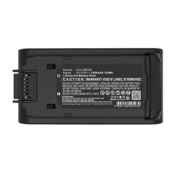 Battery for Samsung Jet 85, 95, VS20A95943N, VS20A95823W, VS20A95973B, Bespoke Jet Pet Stick Vacuum, VS20B95823W/EV, VS20B95943N/EV, VS20C8522TW 2500mAh from CELLONIC