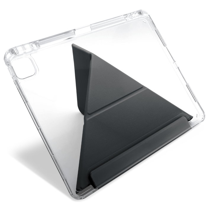 CELLONIC Trifold iPad Case with Pencil Holder, for iPad Air 13/Pro 12.9, Black