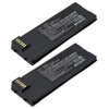 2x Battery 2400mAh